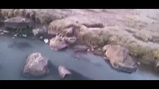 هنالك جمال للطبيعة رغم قساوة الطقس 