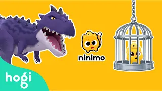 Roar! 🦖Dinosaur vs. Ninimo | Missing Ninimo | Hogi Jingle Play | Kids Play | Hogi Pinkfong