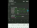 Addition Of Two Numbers in C Program C Program Addition of 2 numbers using mobile C programming