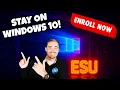 Download Lagu Hoe je nog een jaar op Windows 10 kunt blijven en je kunt inschrijven bij ESU!