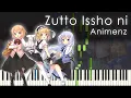 Lagu Zutto Issho ni - GochiUsa OST - Animenz [Piano Transcription]
