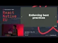 LIGHTNING TALK Johannes Stein - Scaffolding plugins for React Native