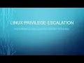 Linux Privilege Escalation Series Part 4 Path Variable and Restricted Shell