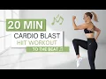Download Lagu 20 min CARDIO BLAST HIIT WORKOUT | High Intensity | Move To The Beat ♫ | All Standing