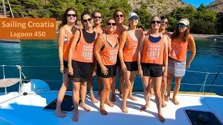 Lagoon 450 Review – Sailing Croatia with 10 Women