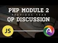 PHP M 2 JavaScript Revision Discussion Previous Year Question Paper Question Bank Study Material