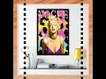 Marilyn Monroe Vintage Fashion Magazine Cover Posters for Bedroom Dorm Room Office