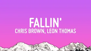 chris brown fallin ft leon thomas lyrics 
