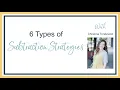 6 Types of Subtraction Strategie