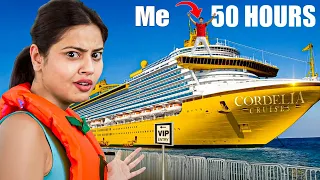 I Spent 50 Hours on India's Largest Cruise Ship!