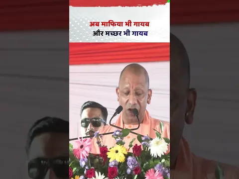 अब माफिया भी गायब और मच्छर भी गायब | Sadhna TV