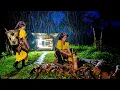Lagu Malam Hujan Badai di Pondok Hutan: Singkong Goreng, Kopi, dan Kehangatan Keluarga Dayak
