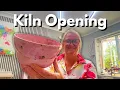 BIG Kiln Opening Glaze Reveals Glaze Fails My Frozen Pond Rescue