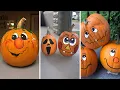 Pumpkin face paint ideas