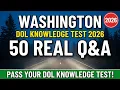 Washington DMV DUI Drugs Practice Test 2026 50 Must-Know Permit Test Questions