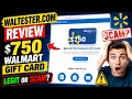Waltester com Review 750 Walmart Gift Card Legit or Scam