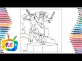 Minecraft coloring on Unicorn Janji - Heroes Tonight feat Johnning NCS Release