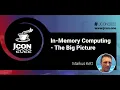 In-Memory Computing - The Big Picture Markus Kett EN