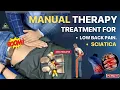 Lagu MANUAL THERAPY FOR LOW BACK PAIN / SCIATICA : LUMBAR ROTATION AND EXTENSION MOBILIZATION TECHNIQUE