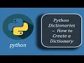 How to Create a Dictionary