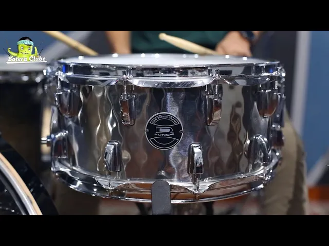 Caixa D-One Pro Series Hammered Steel Shell 14x6,5