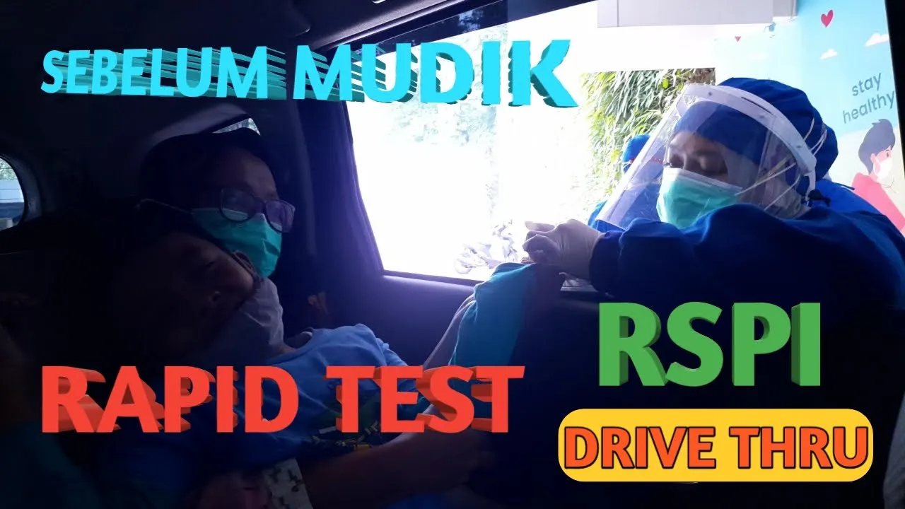 Swab PCR Test Super Cepet!! #Drivethru#RSPIBintaro#. 