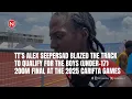 TT s Alex Seepersad blazed the track to qualify for the boys Under-17 200m final