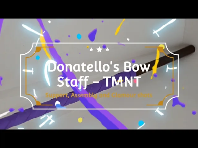Donatello's Bo Staff - Teenage Mutant Ninja Turtle - 1:1 Scale video thumbnail