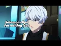 Solomon clips for editing (Season 2) Obey me! The anime