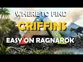 Ark Survival Evolved Where to find Griffins on Ragnarok easy