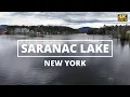 Saranac Lake New York - 4K Drone Tour