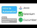 Intro to Automation Part 5 Web Driver Manager Test Hooks