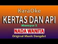 Download Lagu Kertas Dan Api || Karaoke Mansyur S || NADA WANITA