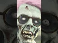 How do you color and zombie face