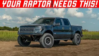 Ford F-150 Raptor High Clearance Front Bumper and 37-Inch Tire Install | Inside Line