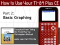Using Your TI-84 Plus CE Part 2 Basic Graphing