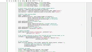 How to setup a binary classification Deep Leaning Model in Keras