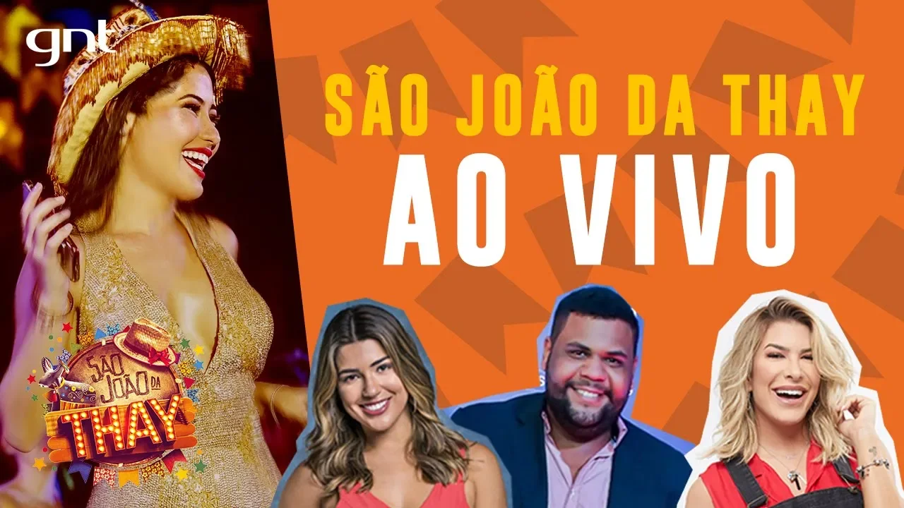 ???? AO VIVO: Lore Improta, John Drops e Vivian Amorim direto do São João da Thay