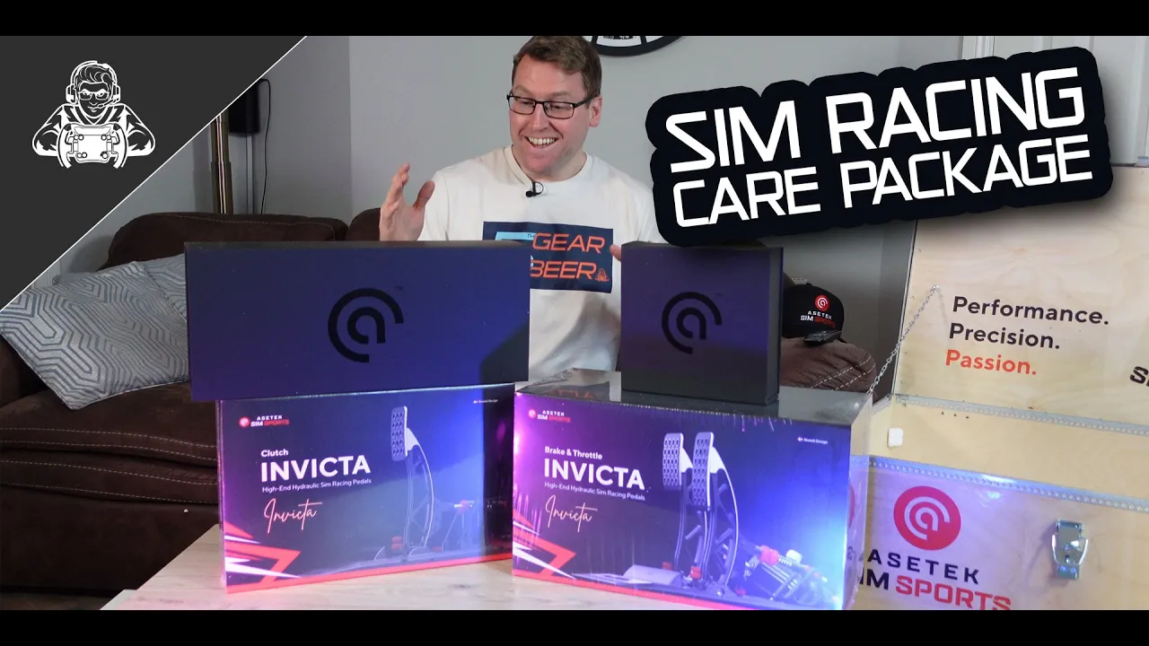 Asetek Simsports sent me a TREASURE CHEST | Invicta Pedals First Look