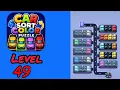 Car Sort Color Puzzle Level 49 Walkthrough