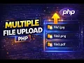 Upload Multiple Files in PHP Easy Tutorial