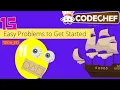 15 Easy Codechef Coding Problems Solution Explained In 1 Shot