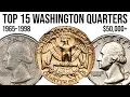Top 15 Most Valuable Clad Washington Quarters