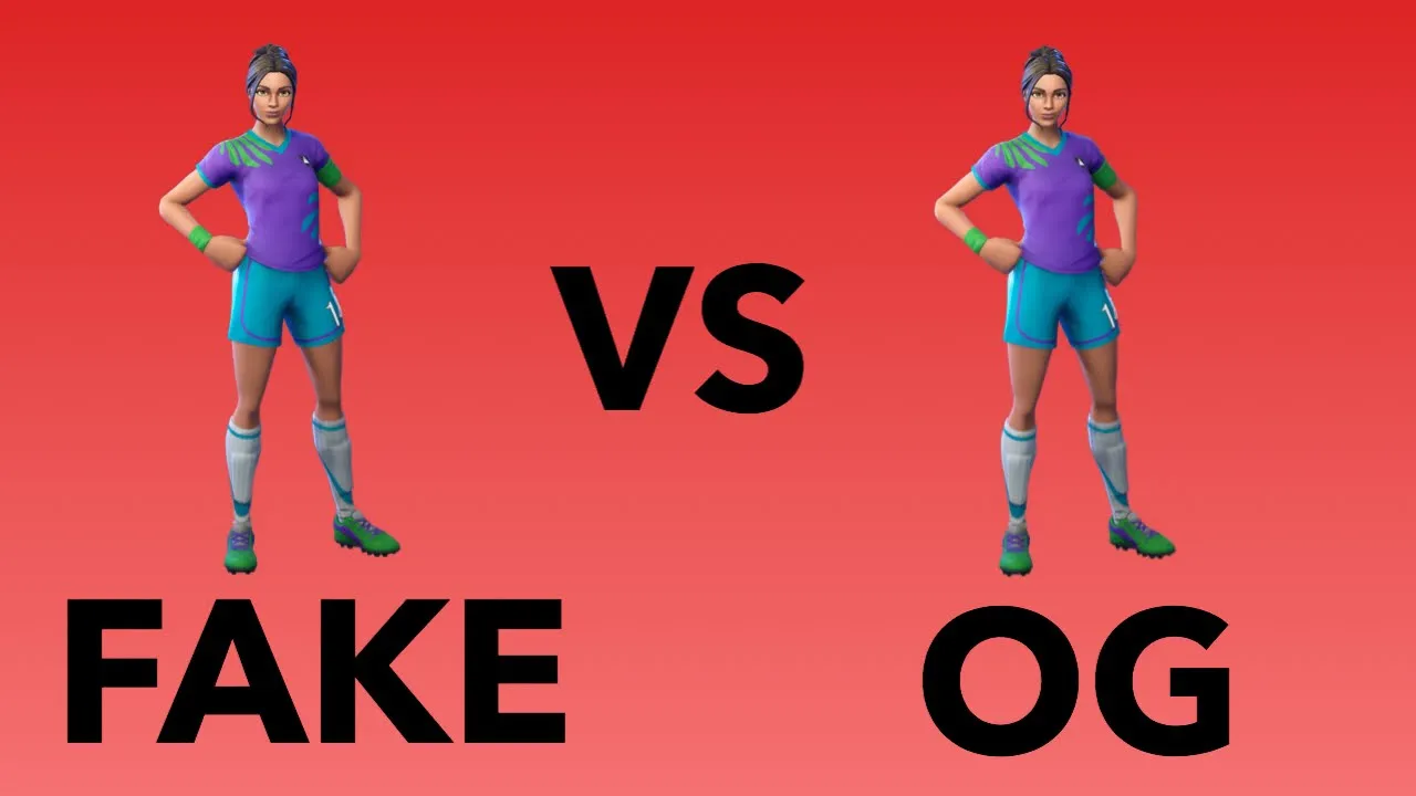 FAKE SOCCER SKIN'S VS OG'S