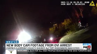 New body cam footage from OVI arrest of former Clermont County Sheriff