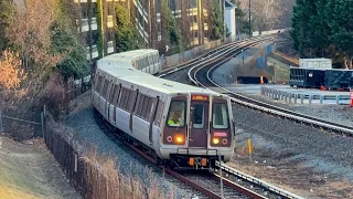 WMATA Metrorail Compilation on the Red Line