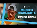 Rune Faces Huesler Zverev Fritz More Also In Action Munich 2024 Quarter-Final Highlights