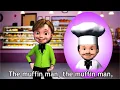 The Muffin Man | Family Sing Along - Muffin Songs