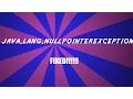 java lang nullpointer exception group fix working and real