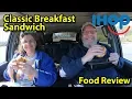 IHOP Classic Breakfast Sandwich Taste Test Review JKMCraveTV